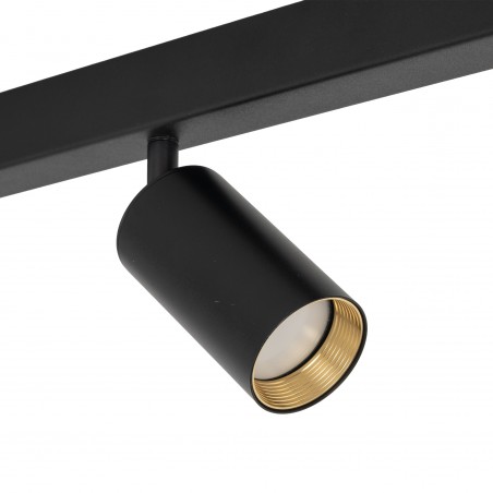 NOWOŚĆ 10634AMIS BLACK LAMPA SUFITOWA 3 Tk Lighting