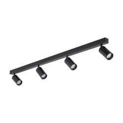 NOWOŚĆ 10635AMIS BLACK LAMPA SUFITOWA 4 Tk Lighting