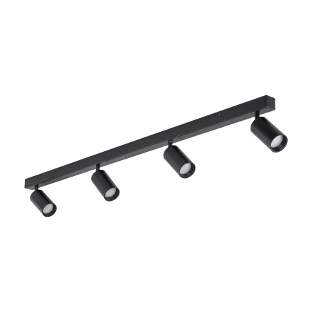 NOWOŚĆ 10635AMIS BLACK LAMPA SUFITOWA 4 Tk Lighting