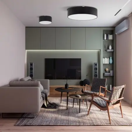 NOWOŚĆ 10988LIVO BLACK L 4XE27 IP54 Tk Lighting