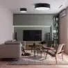 NOWOŚĆ 10988LIVO BLACK L 4XE27 IP54 Tk Lighting