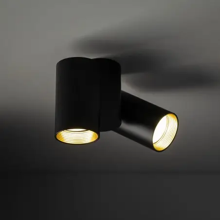 NOWOŚĆ 10974AMIS BLACK DOWNLIGHT 2XGU10 Tk Lighting