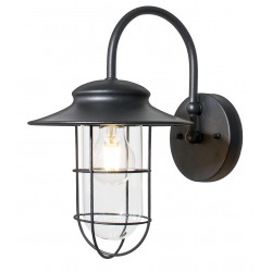 NOWOŚĆ 17068-WD INDUSTRIAL LAMPA ZEWNĘTRZNA KINKIET CZARNY/BLACK ZUMA LINE