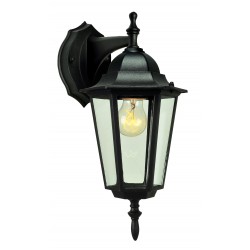 NOWOŚĆ 17060-S-WD MOONLIT LAMPA ZEWNĘTRZNA KINKIET CZARNY/BLACK ZUMA LINE