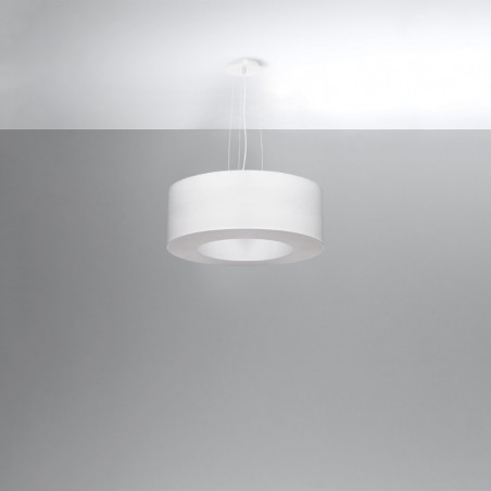 NOWOŚĆ Żyrandol SATURNO 50 białySL.0747 Sollux