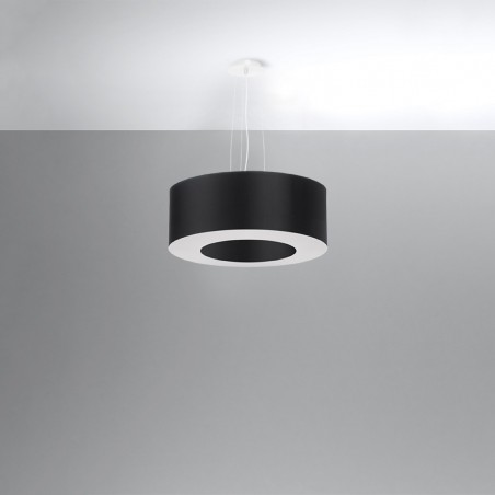 NOWOŚĆ Żyrandol SATURNO 50 czarnySL.0748 Sollux