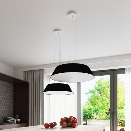 NOWOŚĆ Żyrandol VEGA 60 czarnySL.0766 Sollux