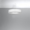 NOWOŚĆ Żyrandol SATURNO 90 białySL.0795 Sollux
