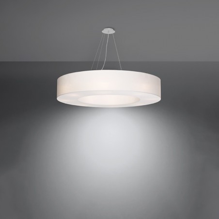 NOWOŚĆ Żyrandol SATURNO 90 białySL.0795 Sollux