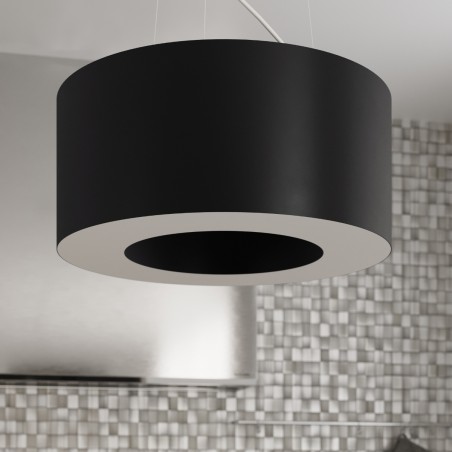 NOWOŚĆ Żyrandol SATURNO 90 czarnySL.0796 Sollux