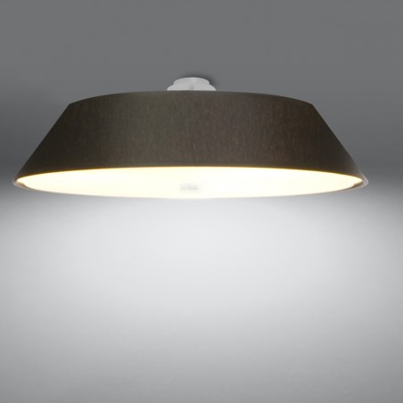 NOWOŚĆ Plafon VEGA 70 czarnySL.0822 Sollux