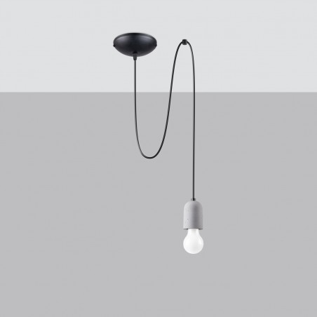 NOWOŚĆ Lampa wisząca NESO 1 LONGSL.1159 Sollux