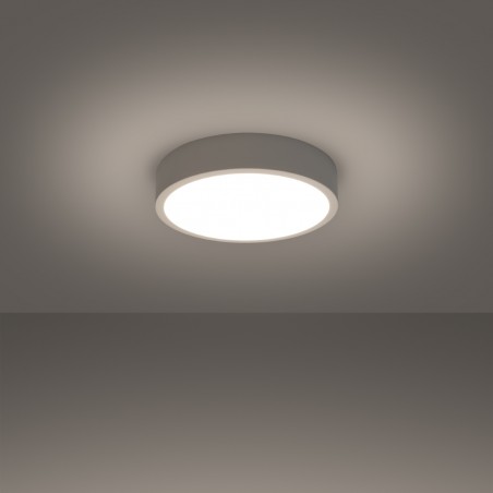 NOWOŚĆ Plafon ONYX 30 biały LED 3000KSL.1243 Sollux