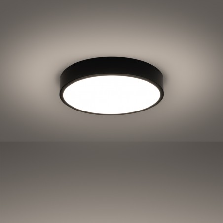 NOWOŚĆ Plafon ONYX 40 czarny LED 3000KSL.1244 Sollux