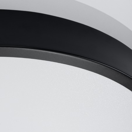 NOWOŚĆ Plafon ONYX 40 czarny LED 3000KSL.1244 Sollux