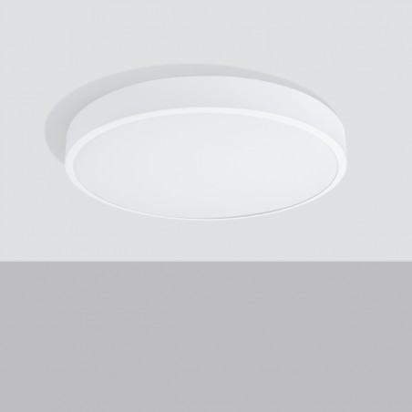 NOWOŚĆ Plafon ONYX 60 biały LED 3000KSL.1249 Sollux
