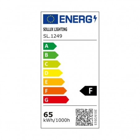 NOWOŚĆ Plafon ONYX 60 biały LED 3000KSL.1249 Sollux