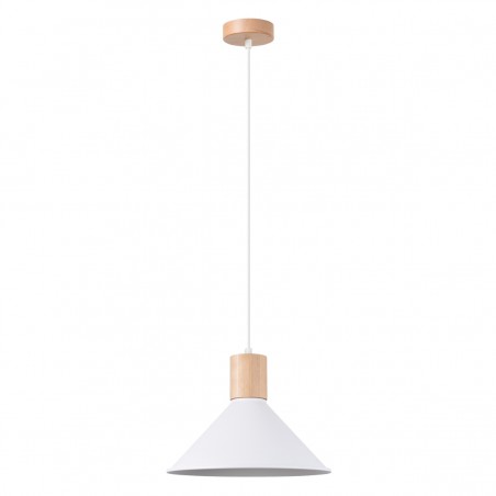 NOWOŚĆ Lampa wisząca JAGA białaSL.1319 Sollux