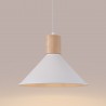 NOWOŚĆ Lampa wisząca JAGA białaSL.1319 Sollux