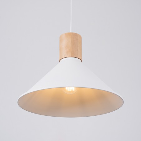 NOWOŚĆ Lampa wisząca JAGA białaSL.1319 Sollux