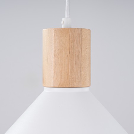 NOWOŚĆ Lampa wisząca JAGA białaSL.1319 Sollux