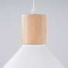 NOWOŚĆ Lampa wisząca JAGA białaSL.1319 Sollux