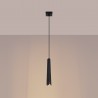NOWOŚĆ Lampa wisząca PRYSM 1 czarnaSL.1400 Sollux