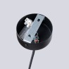 NOWOŚĆ Lampa wisząca BLISS 1 czarnaSL.1462 Sollux