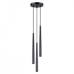 NOWOŚĆ Lampa wisząca BLISS 3P czarnaSL.1463 Sollux