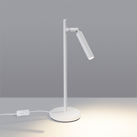 NOWOŚĆ Lampa biurkowa PASTELO białaSL.1468 Sollux
