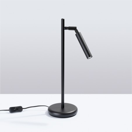 NOWOŚĆ Lampa biurkowa PASTELO czarnaSL.1469 Sollux
