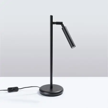 NOWOŚĆ Lampa biurkowa PASTELO czarnaSL.1469 Sollux