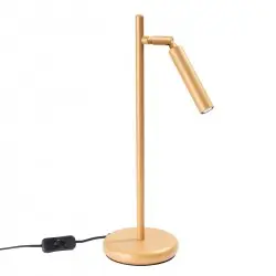 NOWOŚĆ Lampa biurkowa PASTELO złotaSL.1470 Sollux