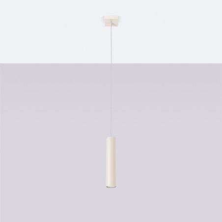 NOWOŚĆ Lampa wisząca LAGOS 1 beżowaSL.1479 Sollux