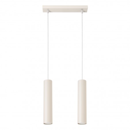 NOWOŚĆ Lampa wisząca LAGOS 2 beżowaSL.1480 Sollux