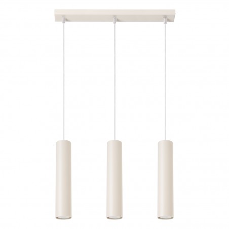 NOWOŚĆ Lampa wisząca LAGOS 3L beżowaSL.1481 Sollux