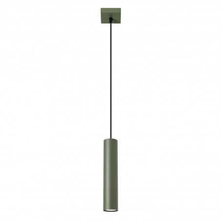 NOWOŚĆ Lampa wisząca LAGOS 1 zielona oliwkaSL.1484 Sollux