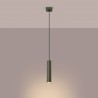 NOWOŚĆ Lampa wisząca LAGOS 1 zielona oliwkaSL.1484 Sollux
