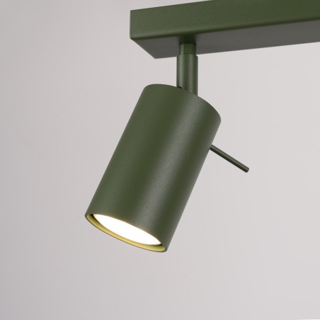 NOWOŚĆ Plafon RING 2 zielony oliwkowySL.1501 Sollux
