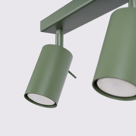 NOWOŚĆ Plafon RING 4L zielony oliwkowySL.1504 Sollux
