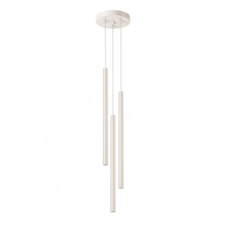 NOWOŚĆ Lampa wisząca PASTELO 3P beżowaSL.1515 Sollux