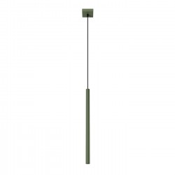 NOWOŚĆ Lampa wisząca PASTELO 1 zielona oliwkaSL.1518 Sollux