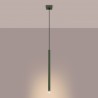NOWOŚĆ Lampa wisząca PASTELO 1 zielona oliwkaSL.1518 Sollux