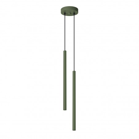 NOWOŚĆ Lampa wisząca PASTELO 2 zielona oliwkaSL.1519 Sollux