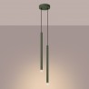 NOWOŚĆ Lampa wisząca PASTELO 2 zielona oliwkaSL.1519 Sollux