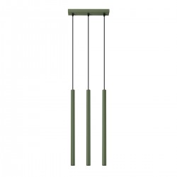 NOWOŚĆ Lampa wisząca PASTELO 3 zielona oliwkaSL.1520 Sollux