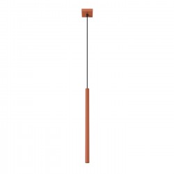 NOWOŚĆ Lampa wisząca PASTELO 1 ochra czerwonaSL.1524 Sollux