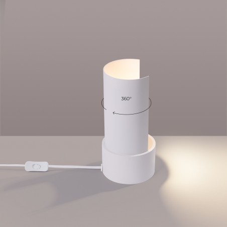 NOWOŚĆ Lampa biurkowa FLASH białaSL.1675 Sollux