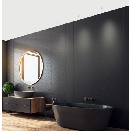 MAXLIGHT H0115 OPRAWA WPUSTOWA BELLATRIX SIDE BIAŁA - BEZ MODUŁU ŚWIETLNEGO
