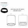 MAXLIGHT RC0155/C0156 BLACK PIERŚCIEŃ OZDOBNY CZARNY do TUB